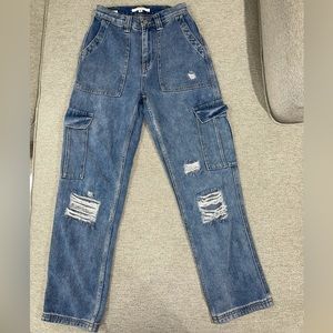 Pacsun high waisted cargo jeans